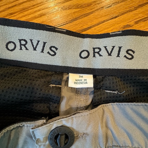 Orvis and Eddie Bauer Men’s Shorts NWOT Three (3) size 36 - Picture 4 of 12